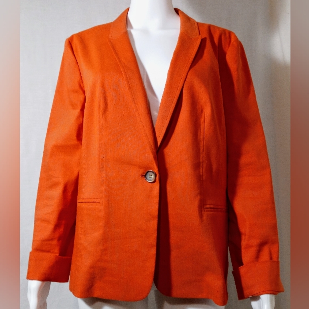 Halogen Linen Blend Blazer